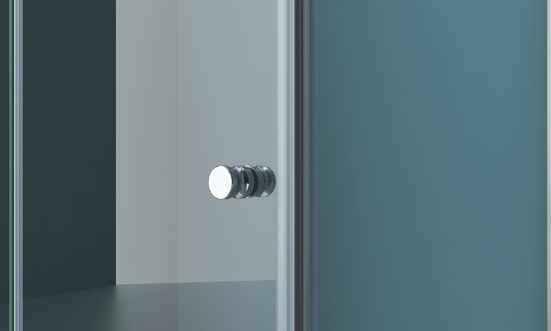 Душевой уголок BelBagno ALBANO-ASH-1-100/80-C-Cr