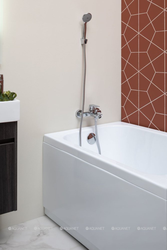 Смеситель для ванны с душем Aquanet Static AF330-20C