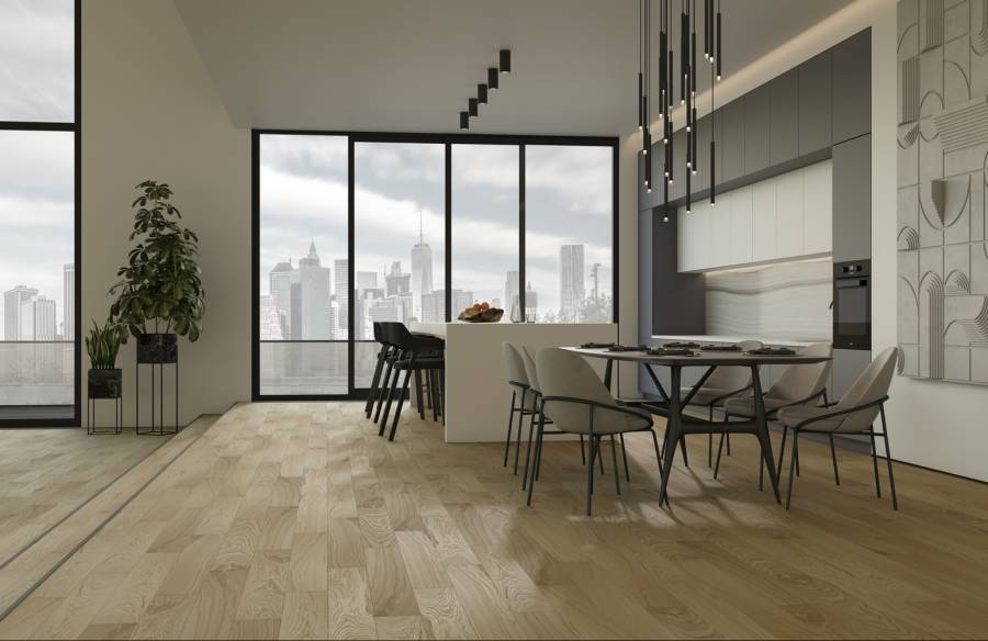 Кварцевый паркет Quartz Parquet Классик Дуб Тоскана, 407, 7/1,2 мм