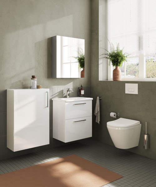 Тумба с раковиной Vitra Root 80 66306