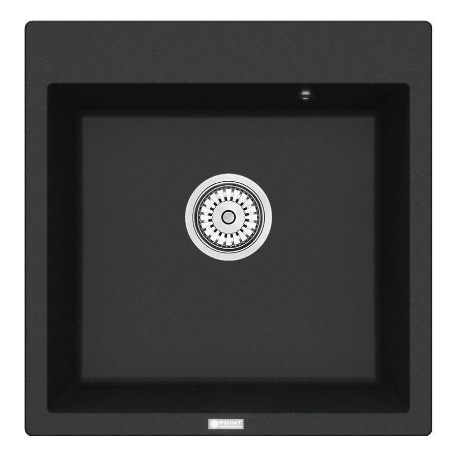 Мойка кухонная Point Арбель 51 PN3001B, черный