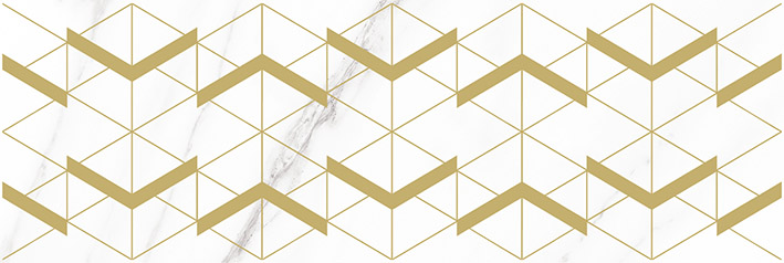 Декор Camelot wing белый 20x60 (1уп/6шт), шт