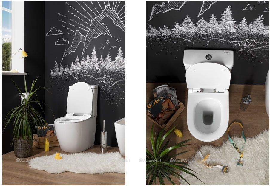 Сливной бачок Aquanet Cetus-C2 BL-102N-TPT