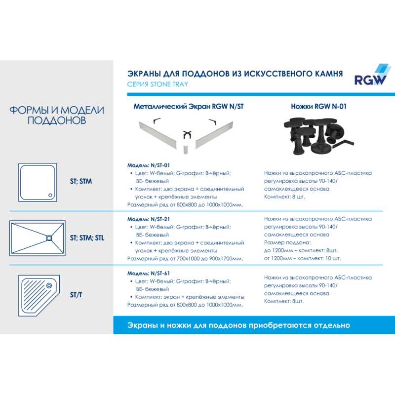 Душевой поддон RGW STМ-158W 80 x 150 см, искусственный камень, прямоугольный, белый, 14202815-01