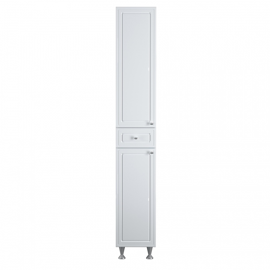 Шкаф-колонна на ножках Palace One универсальный, 190х30х33 см, белый, M41CSR0303WG