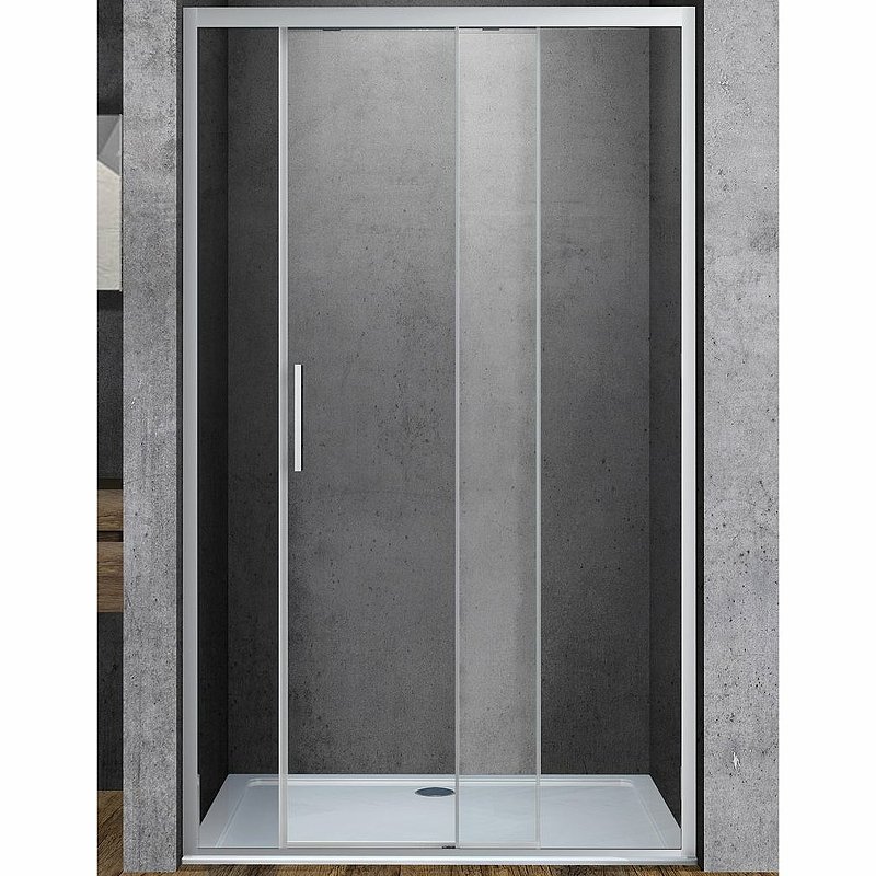 Душевая дверь Soft VDS-3SO140CL, 1400, хром, стекло прозрачное