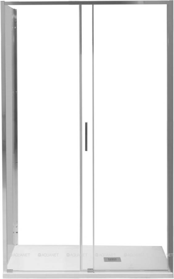 Боковая стенка Aquanet Pleasure Evo 800 AE65-F80-CT профиль хром, стекло прозрачное