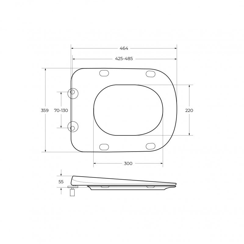 Бачок CEZARES LUX CZR-158-T