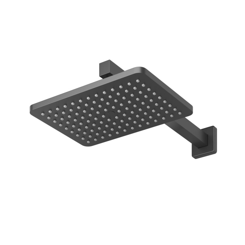 SLIDER-VDSET-01 Душевой комплект встраиваемый с изливом (смеситель, верхний душ, ручной душ со шлангом, излив, штуцер с держателем), хром
