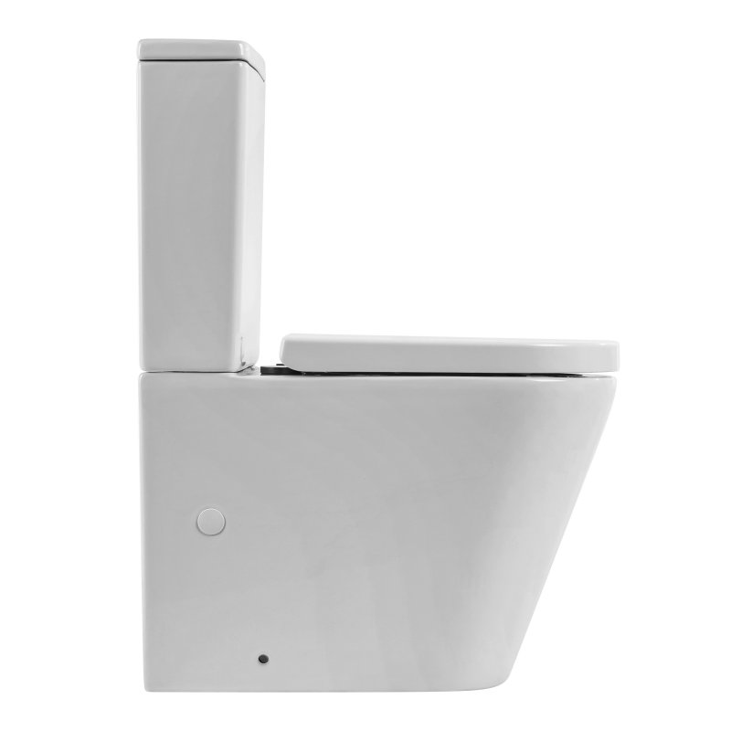 FLAY-TOR Чаша унитаза безободкового, P-trap, смыв TORNADO BB2149CP-TOR
