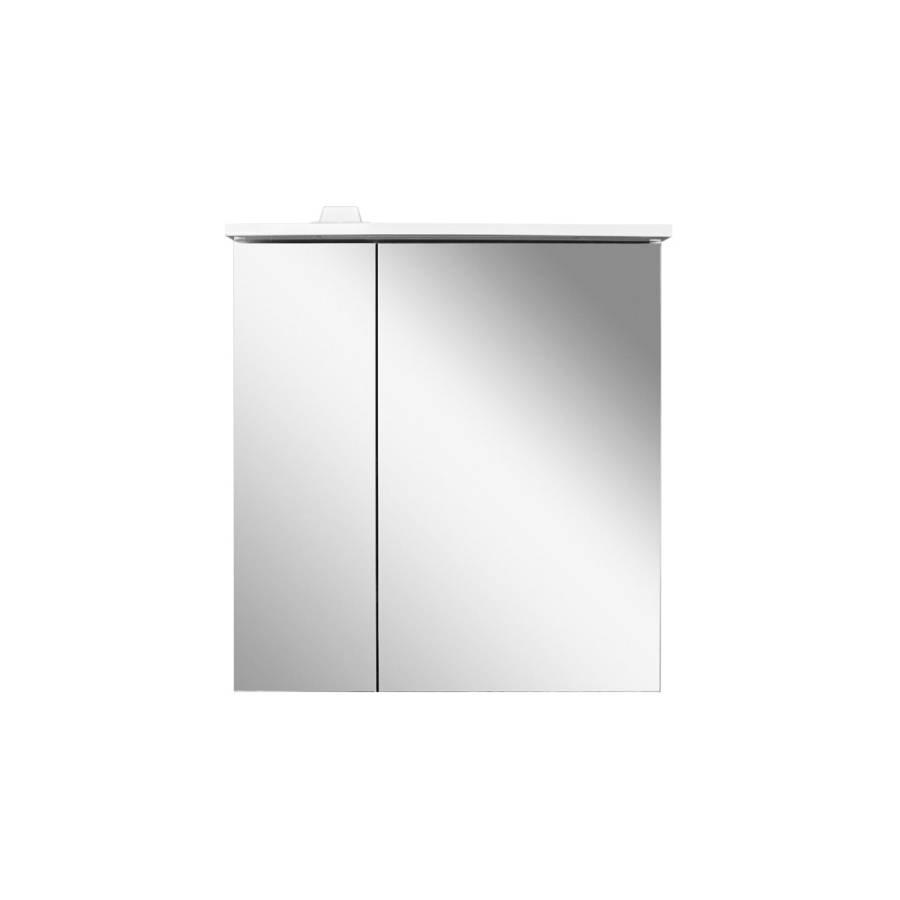 Зеркальный шкаф M70AMCR0601WG Spirit V2.0 с LED-подсветкой правый, 68х60х18,5 см, белый