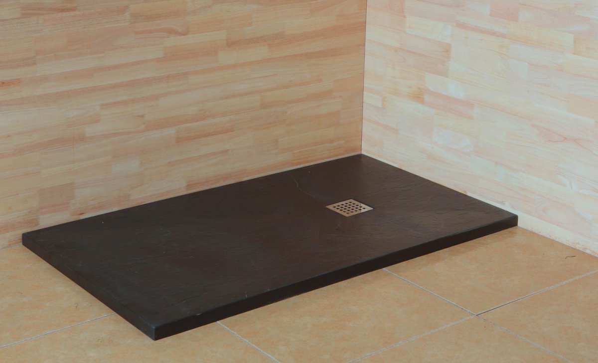 Душевой поддон RGW ST-169G 14152916-02 90 x 160 см, искусственный камень, прямоугольный, цвет серый