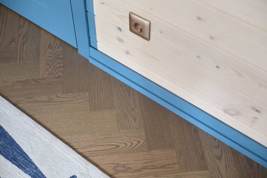 Кварцевый паркет Quartz Parquet Штучный паркет Дуб Конго, 44-1258-54, 5/0,6 мм