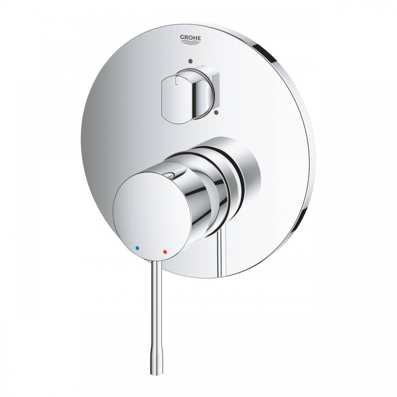 Смеситель для ванны Grohe Essence встраиваемый без излива хром (24092001)