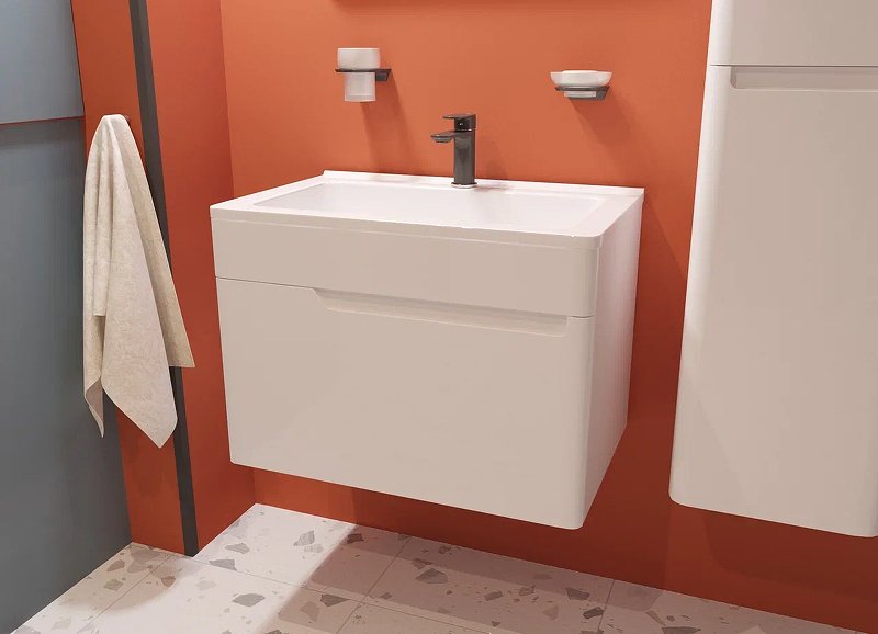 Комплект мебели Kare Luxe 700х450 подвесной 1 ящик (ШхГхВ) 698х446х477