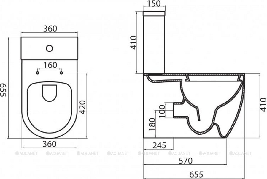 Бачок BelBagno MARINO BB105T