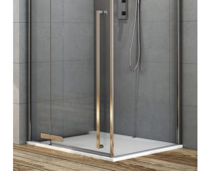 Душевой уголок Aquanet Ideal AE-AXC10MZ-S-С 1000x1000, прозрачное стекло