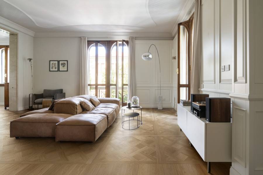 Керамогранит Intrecci Versailles Miele rt 120x120
