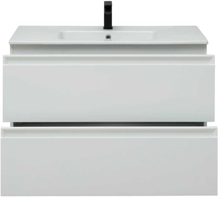Тумба под раковину Allen Brau Eclipse 100 1.E1003.WM белый матовый