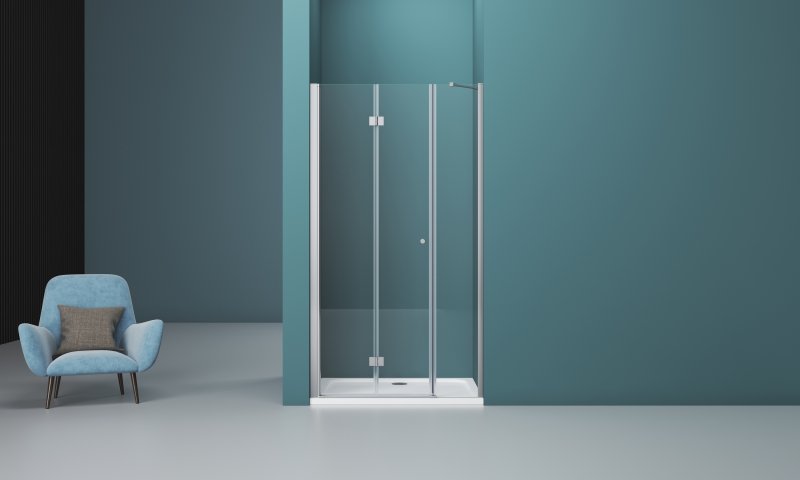 Душевая дверь BelBagno ALBANO-BS-13-80+100-C-Cr