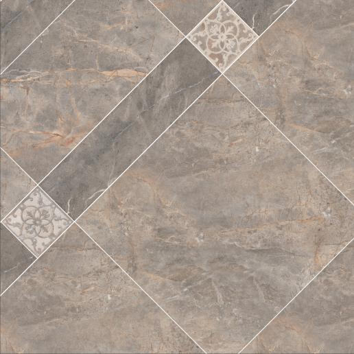 Вставка HGD\A54\SG1550L Понтичелли светлый лаппатированный 15*15*8 (1уп/30шт.), шт