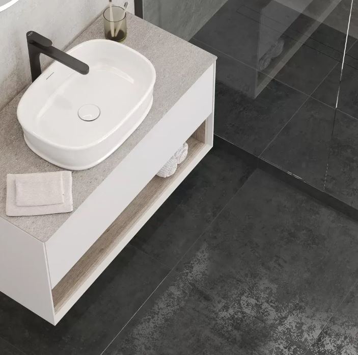 Керамогранит DD639920R Про Фьюче черный (60см*60см*9мм) (5шт/1,8м2) обрезной, м2