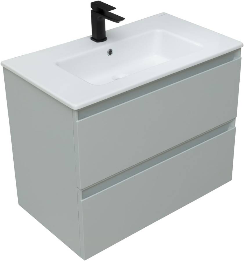 Тумба под раковину Allen Brau Eclipse 80 1.E1002.PWM папирус матовый