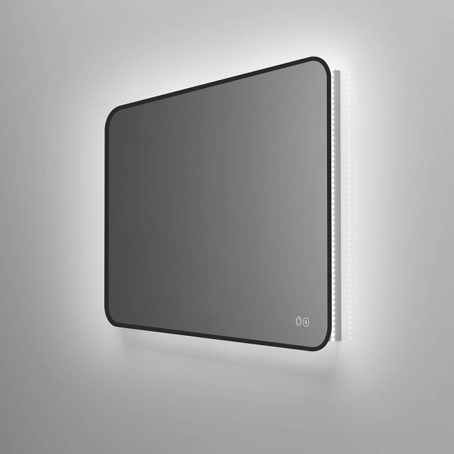 Зеркало LED VLM-3VC120B-2 1200х800 c сенсорным выключателем и диммером, антизапотевание