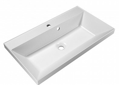 Тумба с раковиной подвесная BelBagno MARINO-H60 80 Bianco Lucido, раковина белая