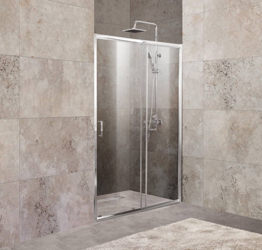 Душевая дверь BelBagno UNIQUE-BF-1-100/115-P-Cr