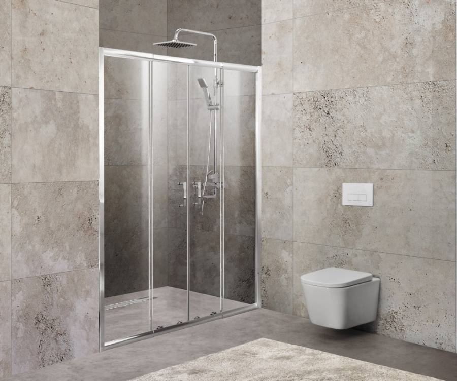 Душевая дверь BelBagno UNIQUE-BF-2-170/200-C-Cr