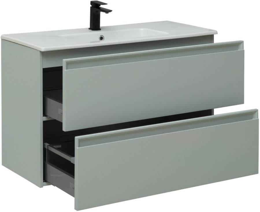 Тумба под раковину Allen Brau Eclipse 100 1.E1003.PWM папирус матовый