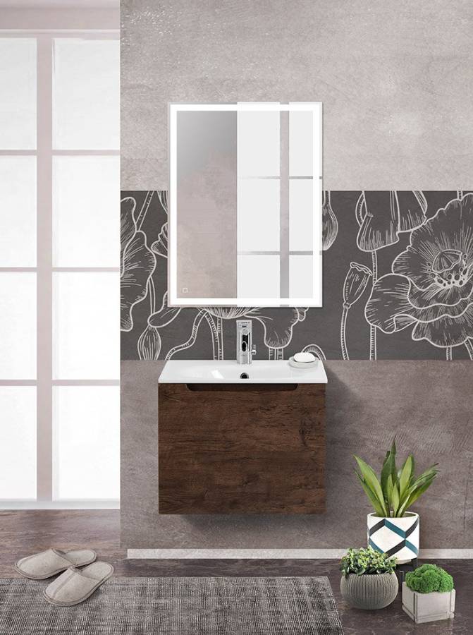 Столешница из керамогранита 616x468 KEP-60-BO Bianco Opaco
