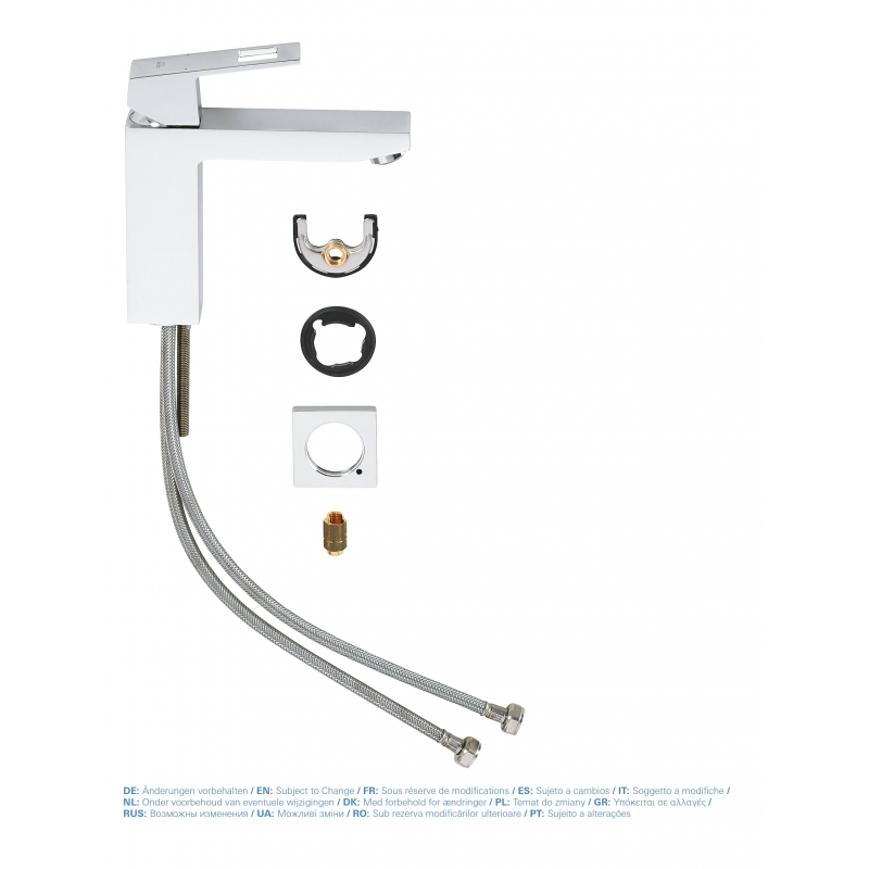 Смеситель для раковины Grohe Eurocube 23446000 хром