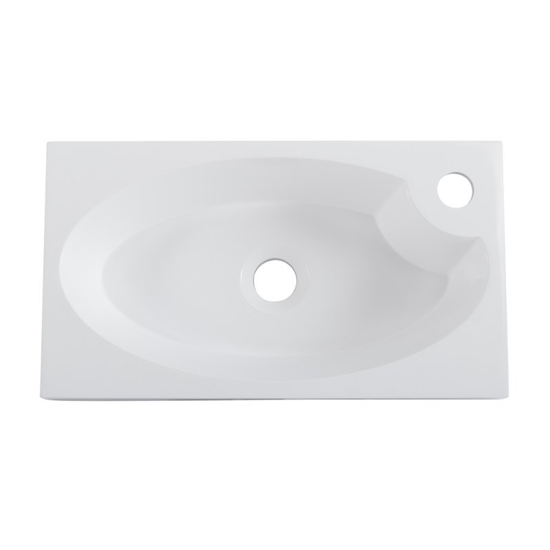Раковина из искусственного мрамора BelBagno BB-460-PM-LVB
