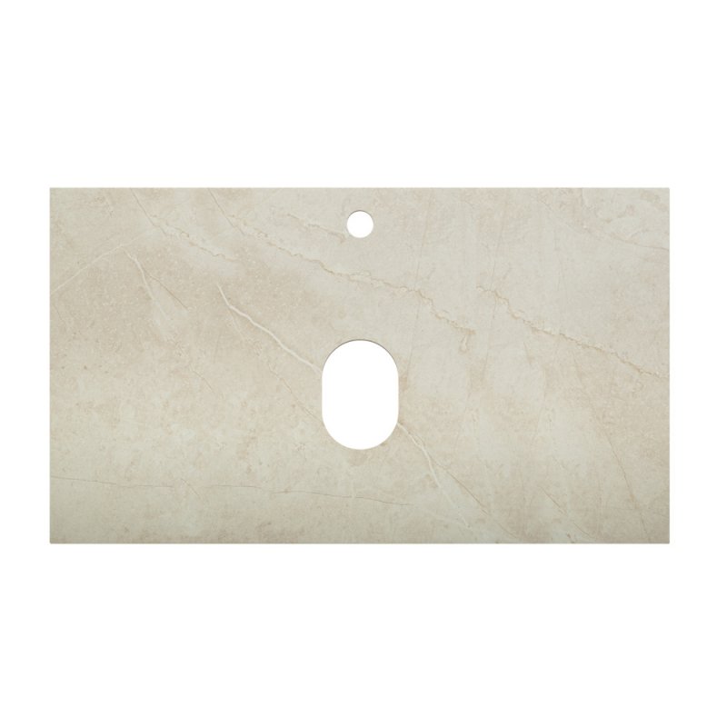 Тумба с раковиной подвесная BelBagno KRAFT 80 Cemento Grigio, раковина белая