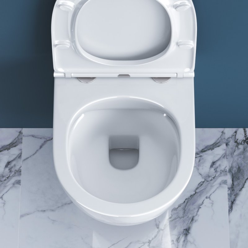 Чаша подвесного унитаза BelBagno SFERA-R BB046CHR
