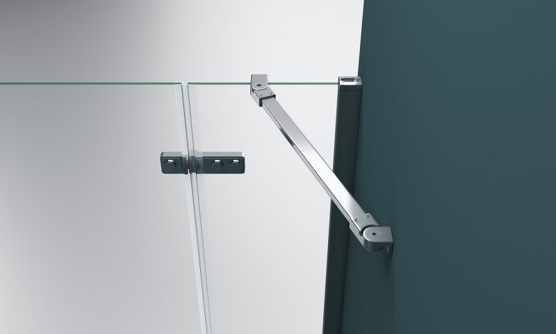 Душевой уголок BelBagno KRAFT-A-12-100-C-Cr-R
