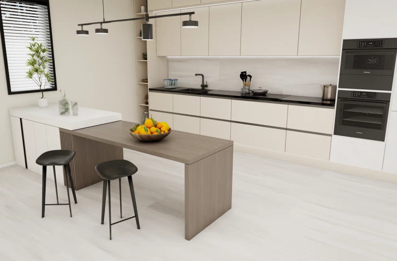 Duna/Colortile - Adrina Smoke - Керамогранит - Bianco Satin - 120х60 см вывод