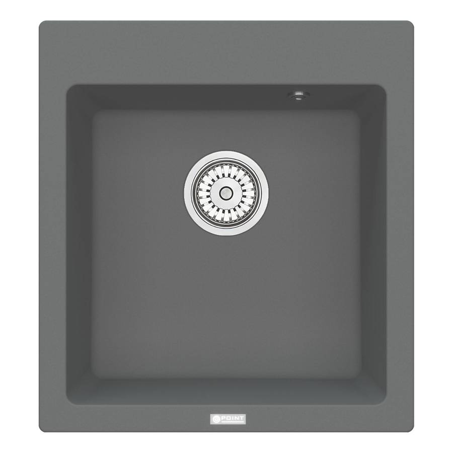 Мойка кухонная Point Моко 47 PN3006AL, серый