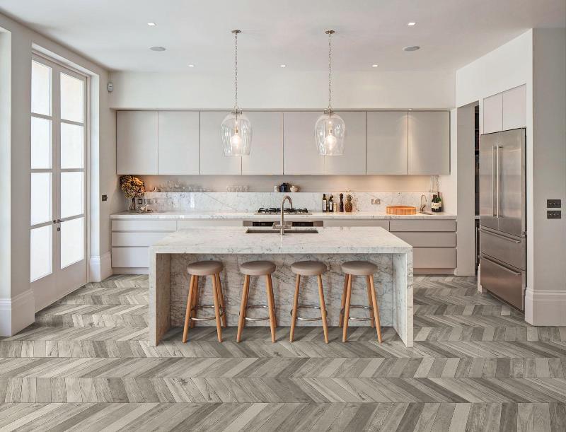 Керамогранит Treverksoul Grey Chevron M0MN 11х54