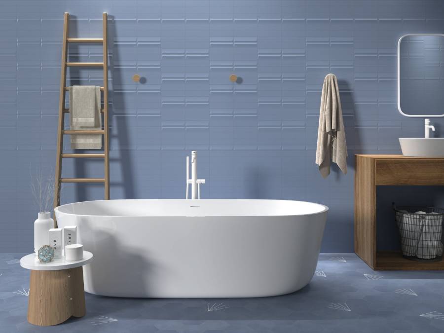 Плитка Flat Blue 5х20