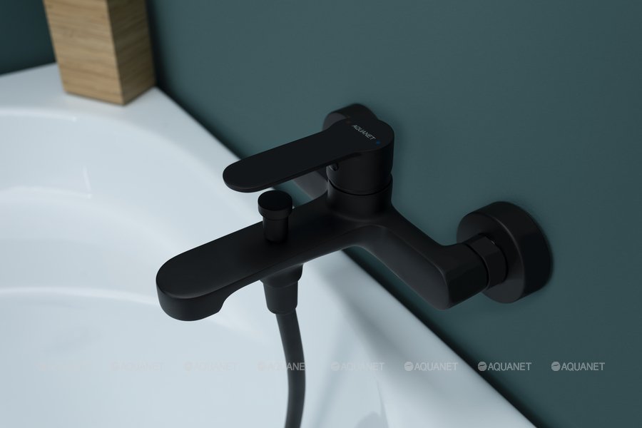 Смеситель для ванны с душем Aquanet Passion AF300-20B