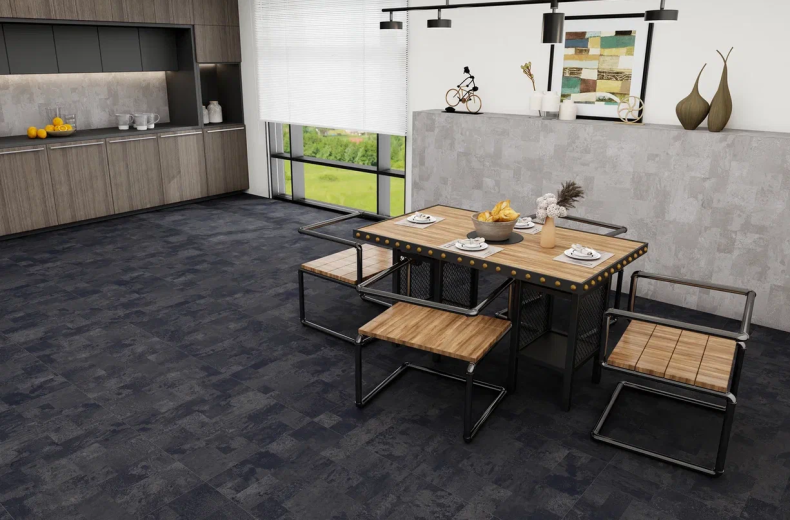 Duna/Colortile - Evardo - Керамогранит - Nero Micro Matt - 120х60 см