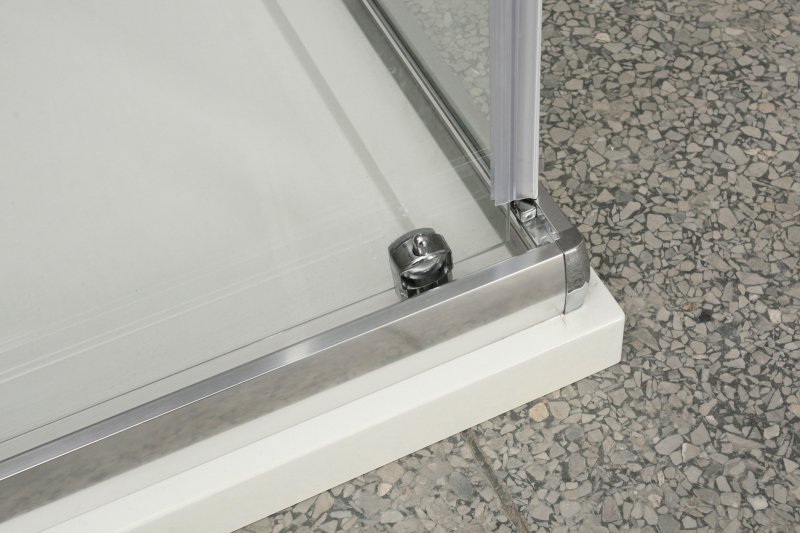 Душевой уголок BelBagno UNIQUE-AH-1-120/135-100-C-Cr
