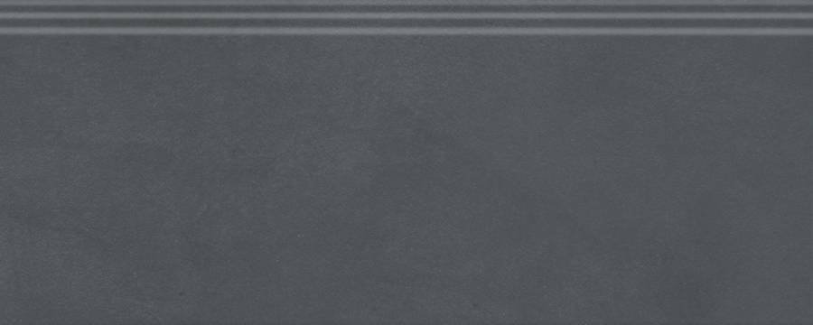 Плинтус Чементо антрацит матовый обрезной 30x12x1,3