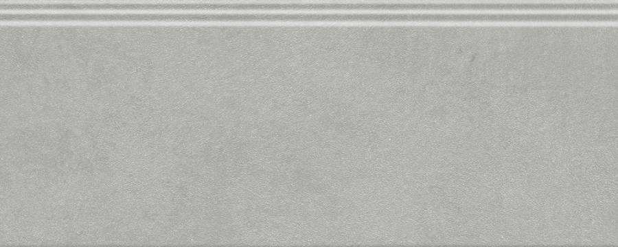 Плинтус Чементо серый матовый обрезной 30x12x1,3