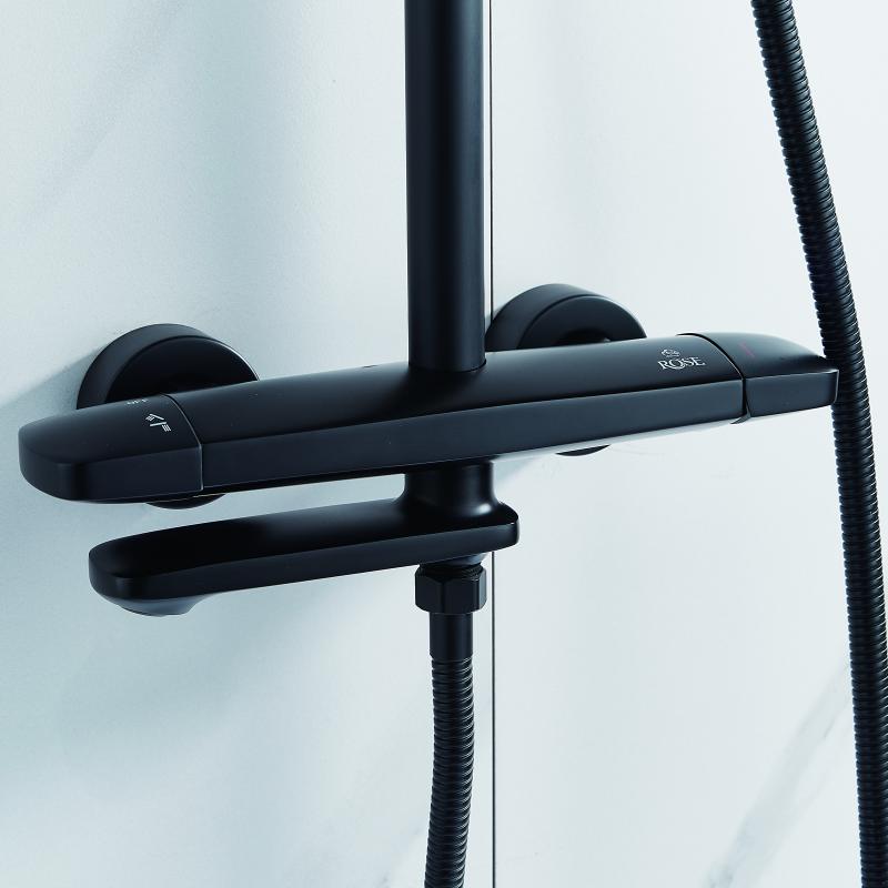 Душевая стойка с термостатом ROSE R39H R3936H