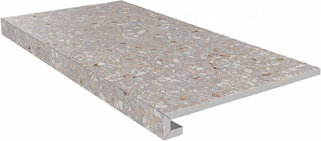 Ступень SG632020R\GCF клееная Терраццо бежевый  33x60x0,9