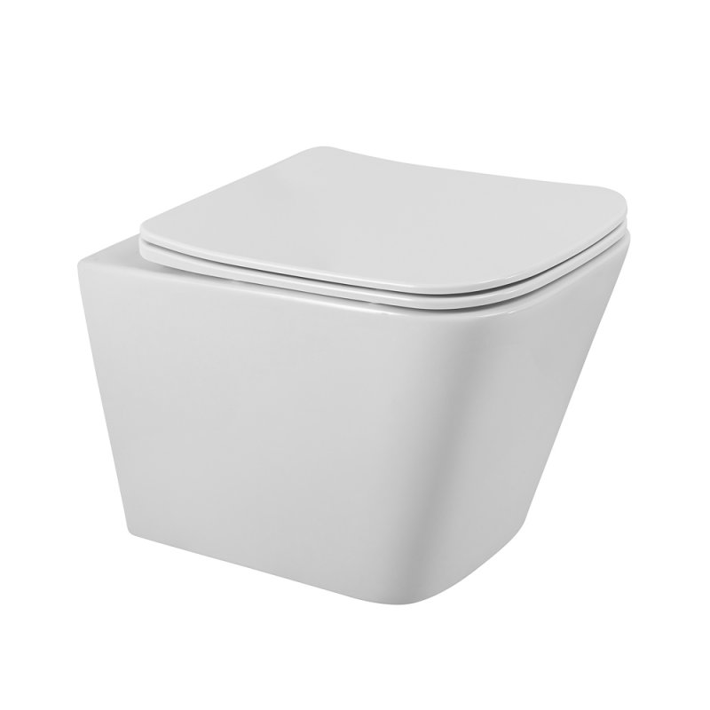 Унитаз подвесной безободковый BelBagno ARDENTE-R BB520CHR